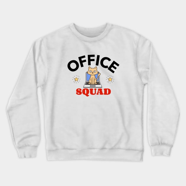 Office Squad Crewneck Sweatshirt by Mountain Morning Graphics